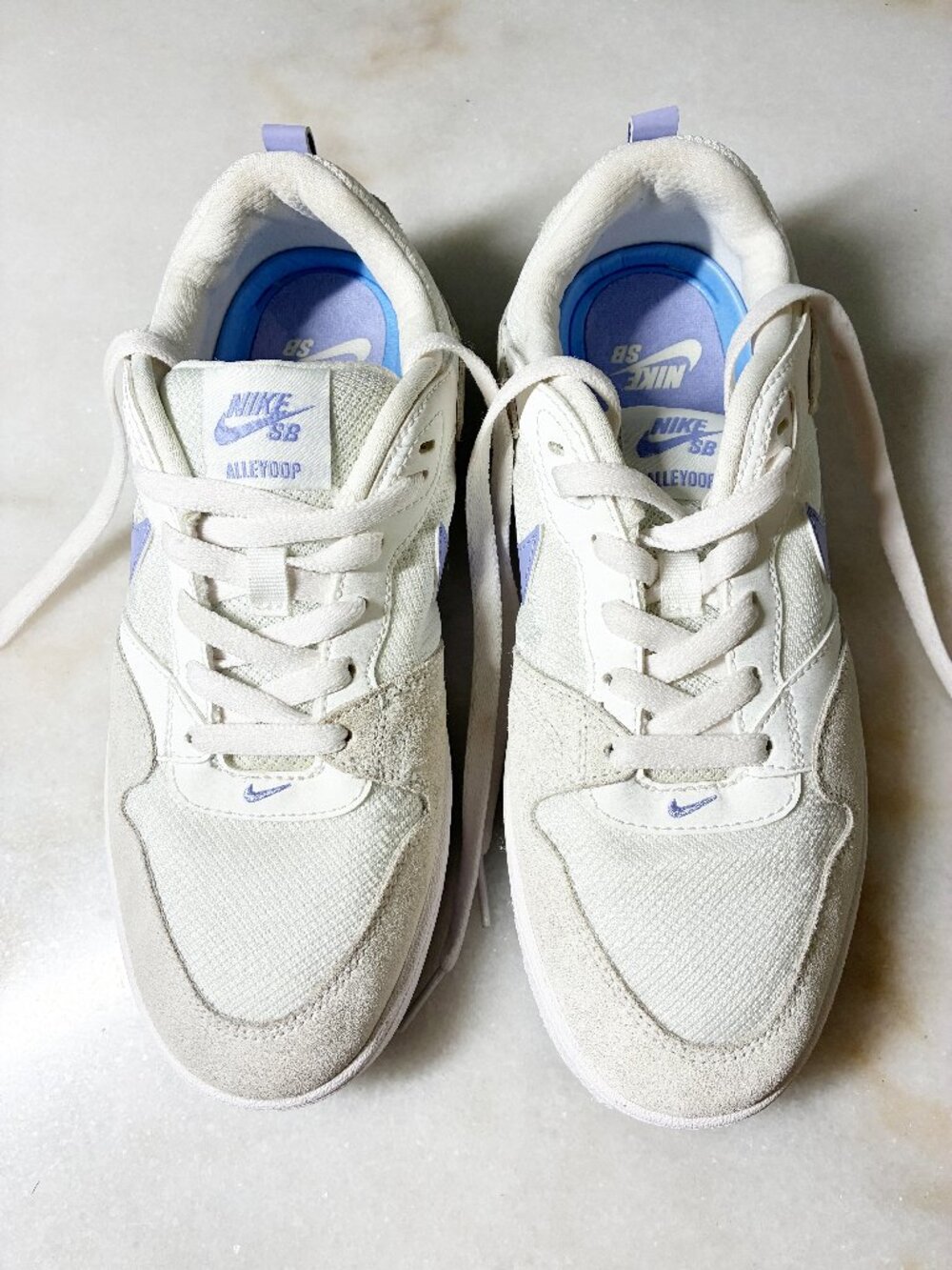 Nike SB Alleyoop Women's Skateboarding Shoe Summit White / Light Thistle  Size 9
